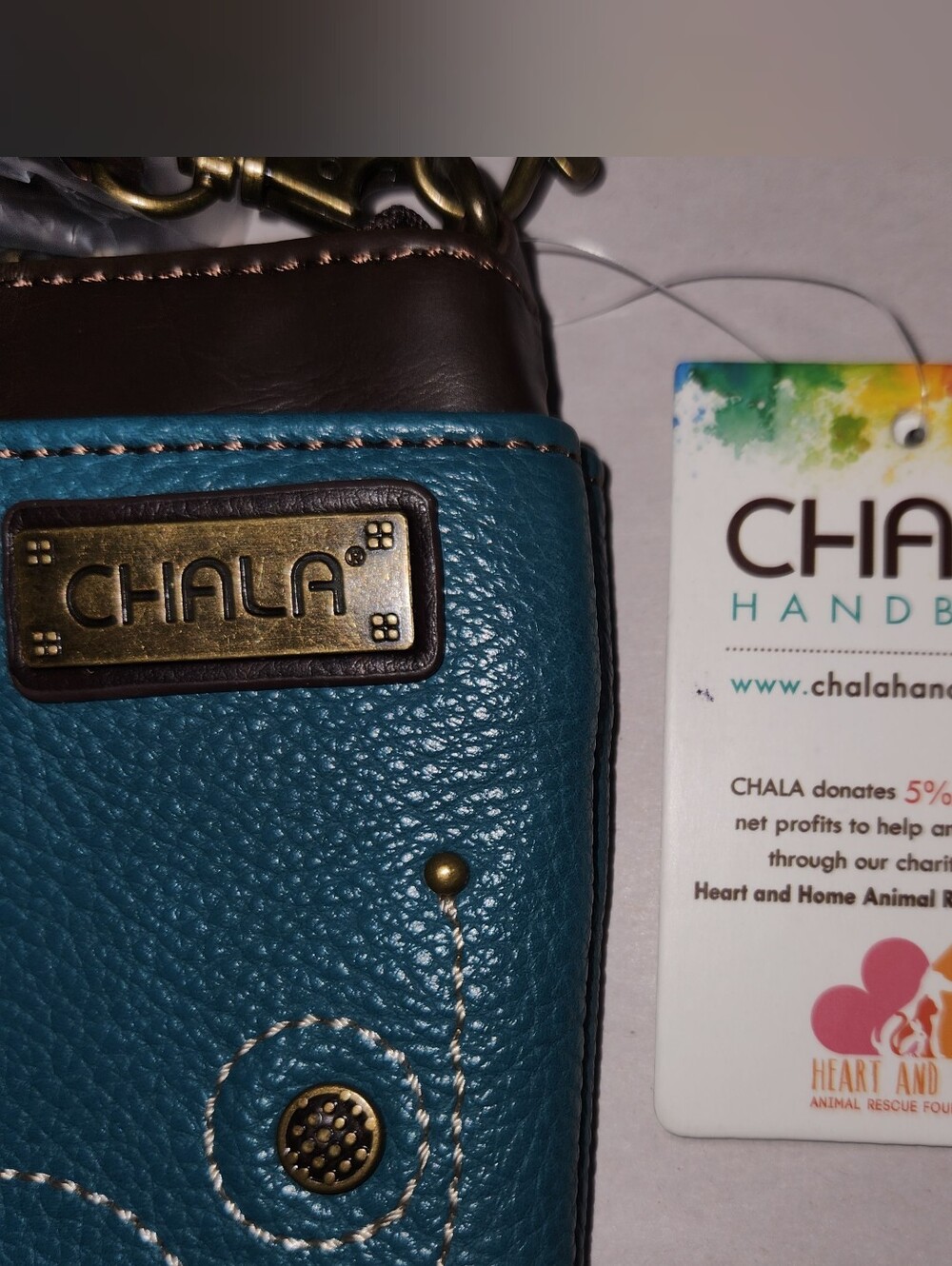 NWT Chala Dog Pomeranian Convertible Crossbody Bag - Picture 3 of 9
